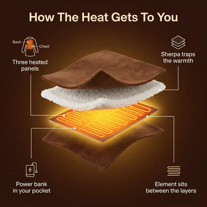 How the heat gets to you - three heated panels